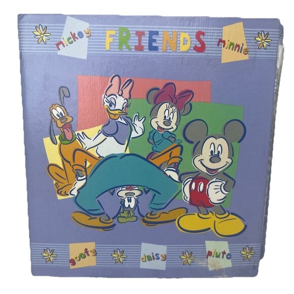 Disney Vacation Photo Album Mickey Minnie Goofy Pluto Daisy Duck Friends 50 4x6 - Picture 1 of 8